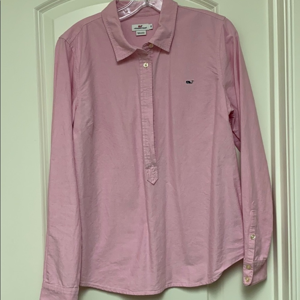 Vineyard Vines Pink Button Down